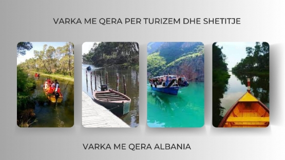 Jepen me qera Varka te vogla / Varka me Vela me Qera / Varka Peshkimi me Qera nga Varka me Qera Albania.